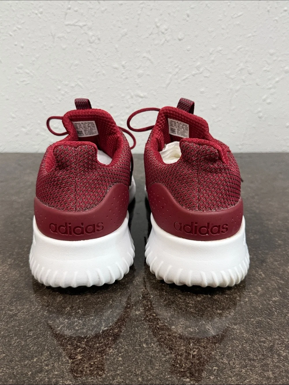 ADIDAS Kaptir X Cloud Foam Maroon Running Sneakers Men’s Size 12